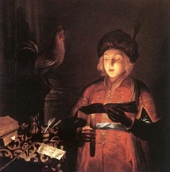Gobindram Chatera Young Man with a Candle